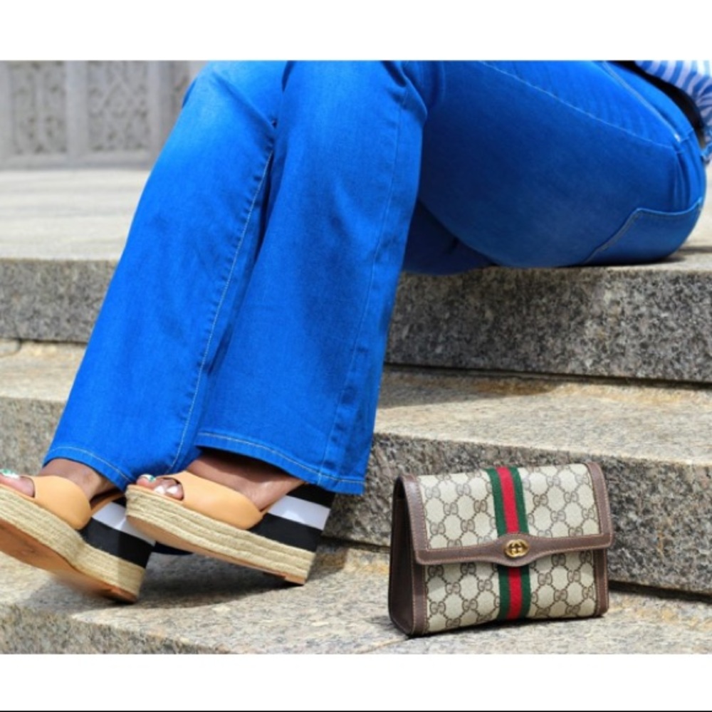 KATE SPADE PLATFORM CONTRAST HEEL SZ 10.5